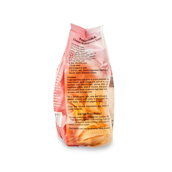 Delallo - Wholesale Pasta - Egg Pappardelle (Nests)10