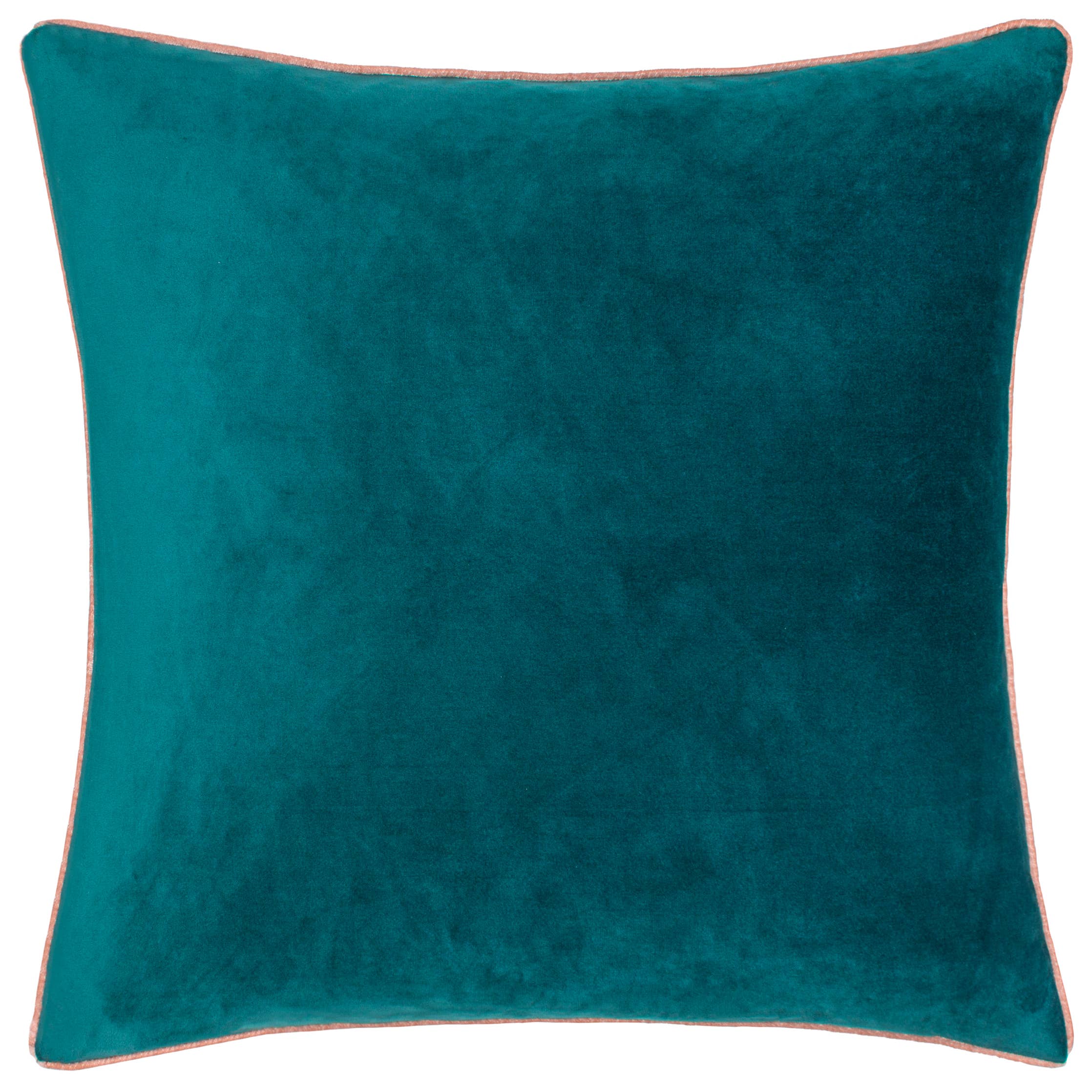 Teal/Blush Cuscino Meridian Velvet Teal/Blush in vendita all'ingrosso su Faire1