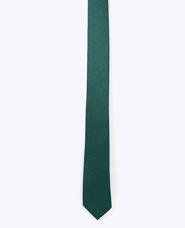 Unipap's - Wholesale Necktie - Men's - Green Sequin Tie No. 2 for Men in Polyester "Armand"2