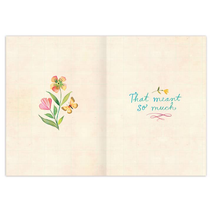 Biely & Shoaf - Wholesale Thank You Card - Rose Thank You Card
