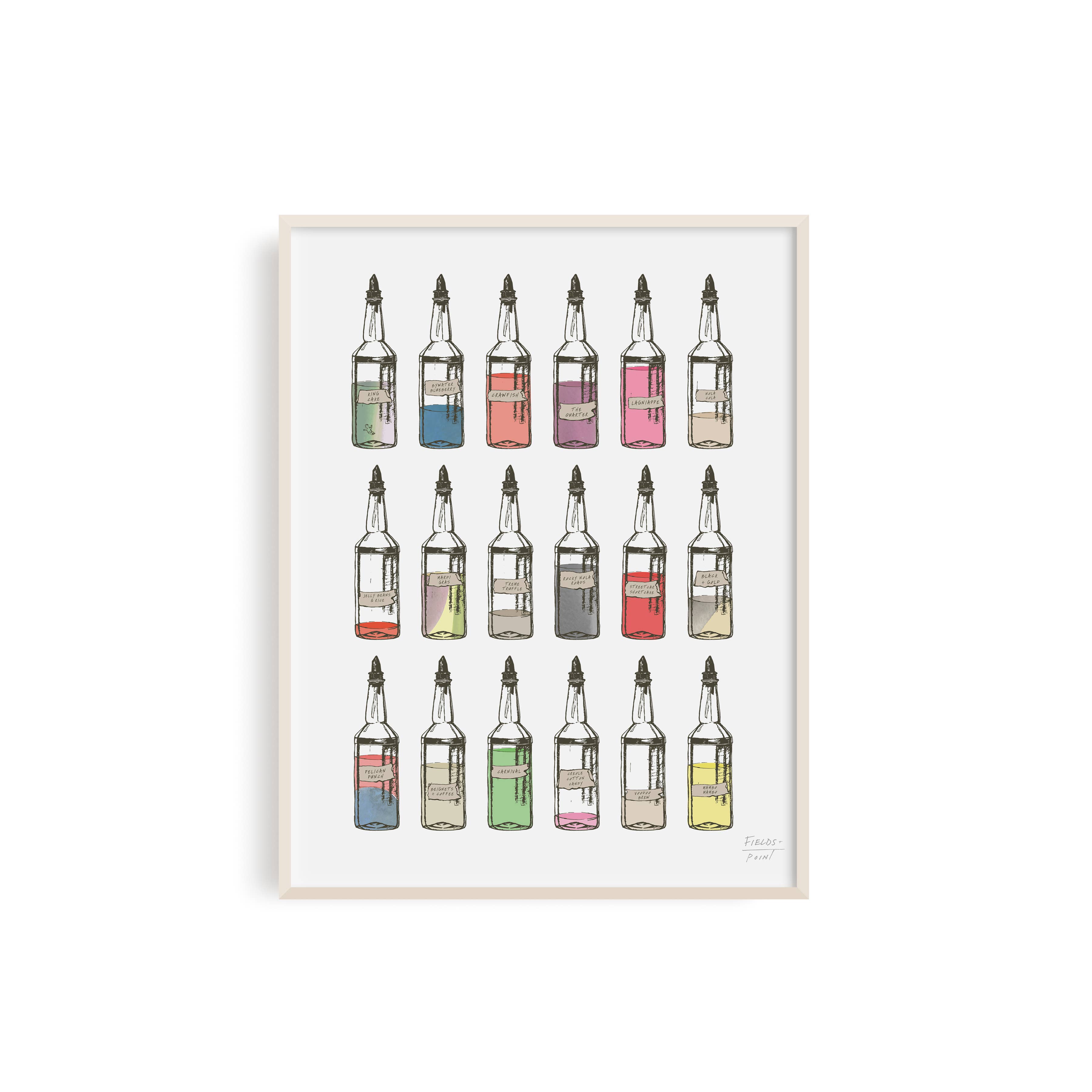 Statement Goods - Vente Affiche d'art - Sno-ball 18 N'awlins Saveurs1