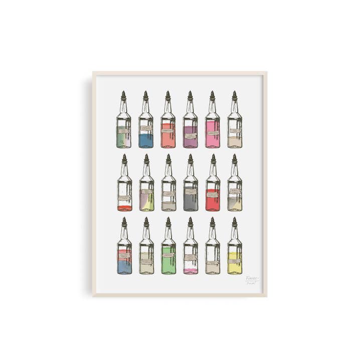 Statement Goods - Wholesale Art Print - Sno-ball 18 N'awlins Flavors1