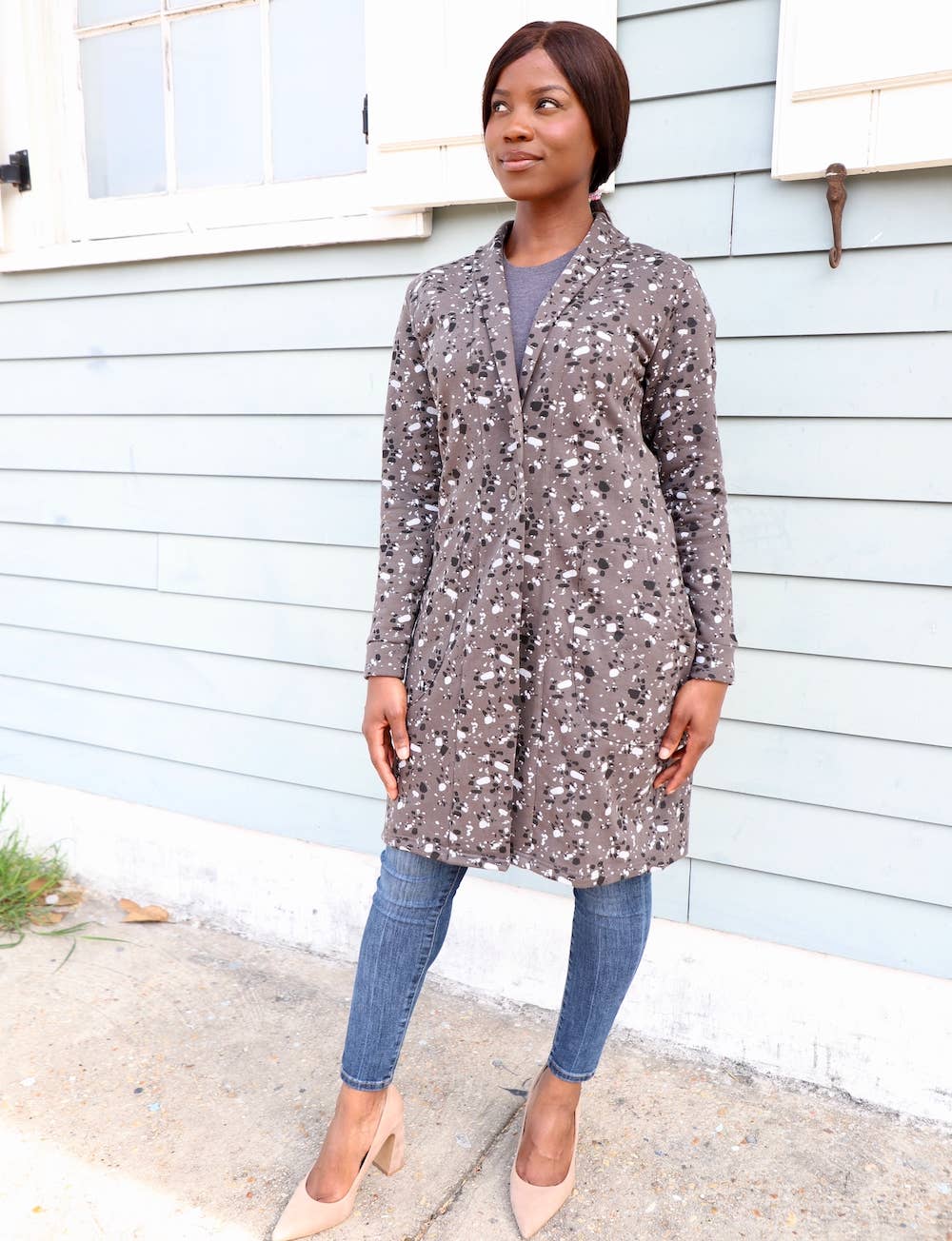 Passion Lilie - Wholesale Coat - Women's - Terrazo Organic Coat2