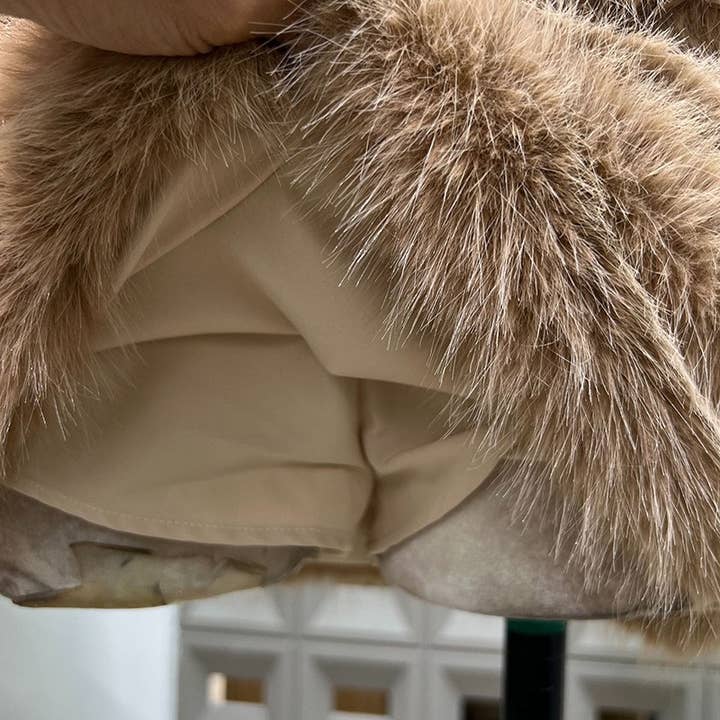 Color as pictures 59Y Leopard Sequin Tube Top with Eco-Fur Three-Piece Set for wholesale on Faire9