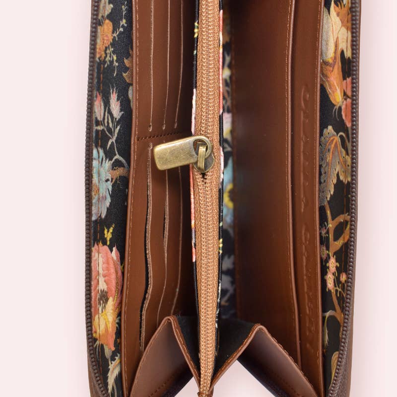 OLALLA GAMBIN - Wholesale Wallet - Women's - Art Nouveau “Flowers” wallet1