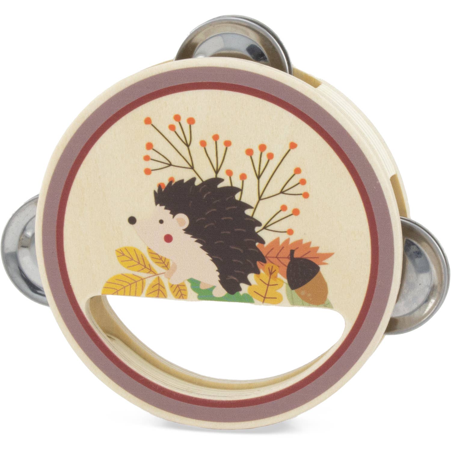 Ulysse Couleurs d'Enfance - Wholesale Musical Toy - Kids & Baby - TAMBOURINE: THE FOREST (set of 8)3