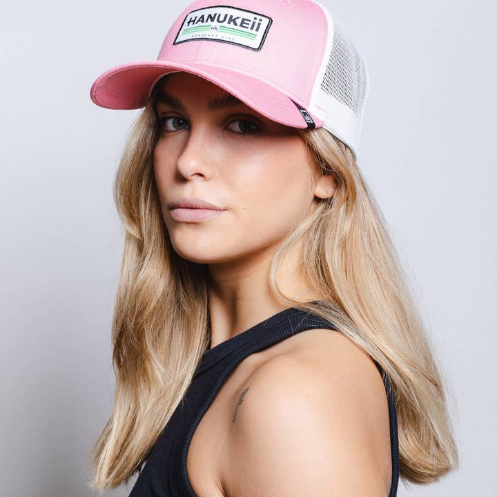 Indicom Brands - Wholesale Trucker Hat - Unisex - Barefoot Pink / White10