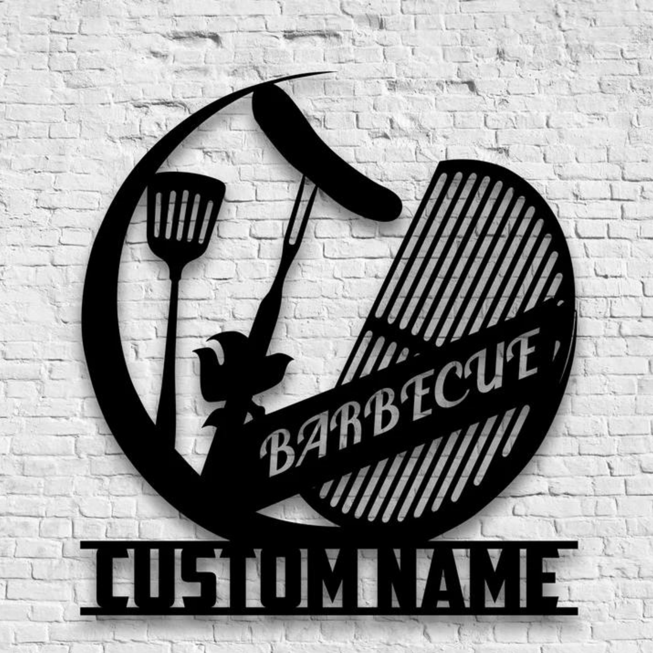 Glow Neon - Venta al por mayor Letrero de neón - Letrero de metal con nombre personalizado para restaurante de barbacoa, decoración de letrero0