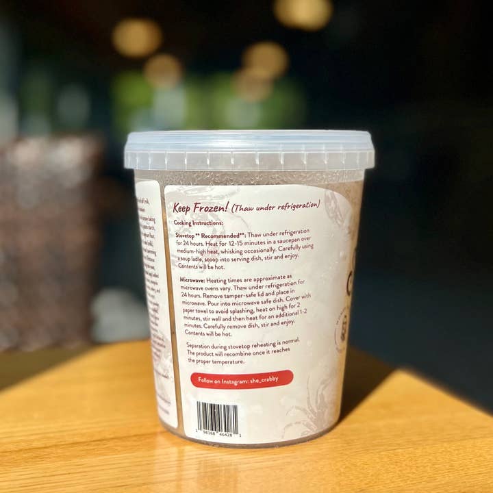 Tarrant's She-Crabby Soup - Wholesale Soup - Gluten Free She-Crabby Soup4