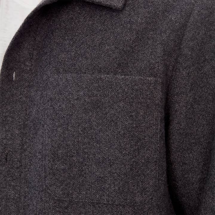 PX - Wholesale Shirt Jacket/Shacket - Men's - Roland Faux Wool Shacket