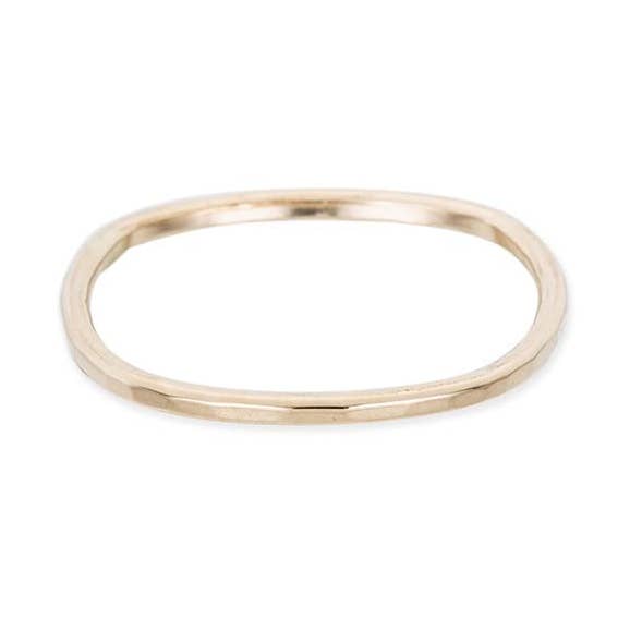 1mm Wide Monotone Stacking Ring for wholesale by Colleen Mauer Designs