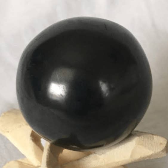 Shungite Sphere for wholesale by Tiny Rituals