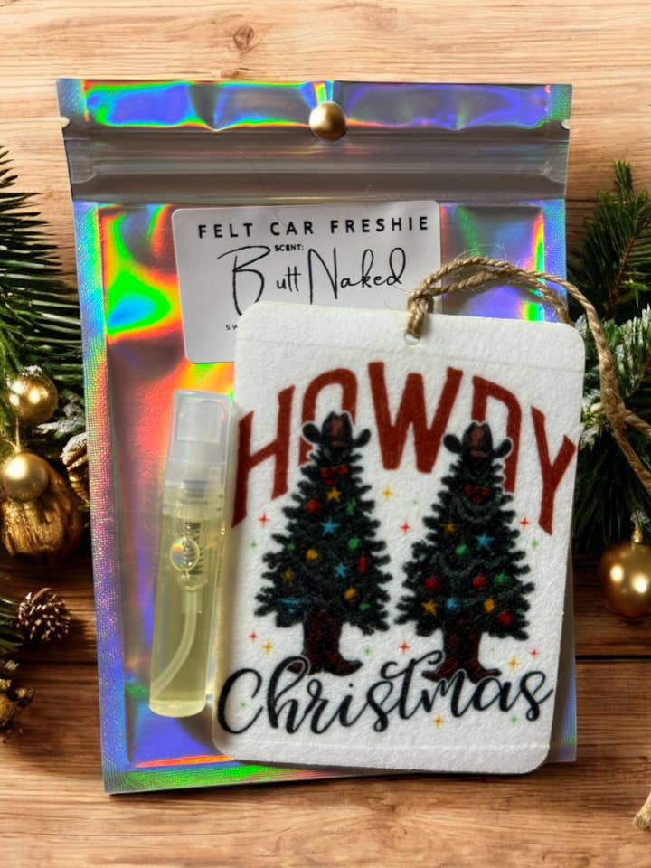 Hoi Kerstmis Vilt Freshie voor wholesale door The Prickly Five