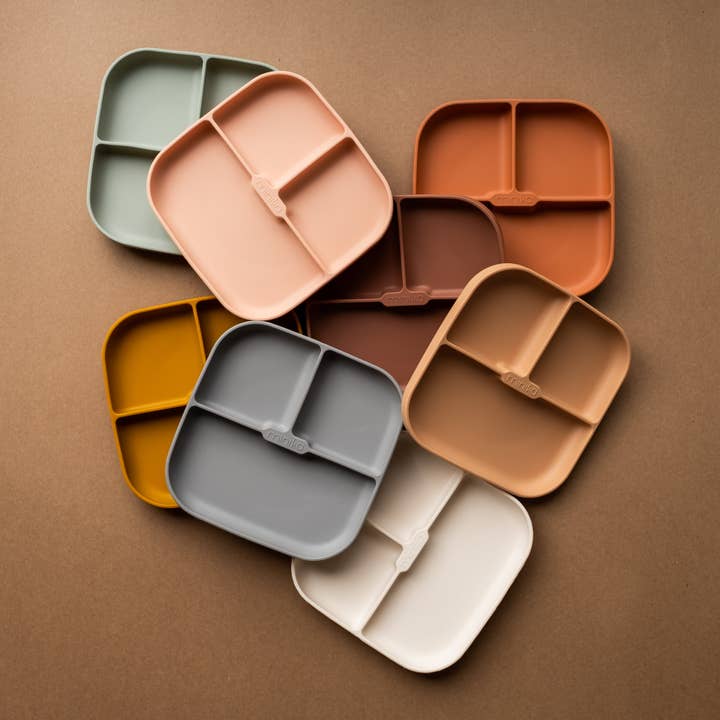 Minika - Wholesale Dinner Plate - Silicone plate - Blush