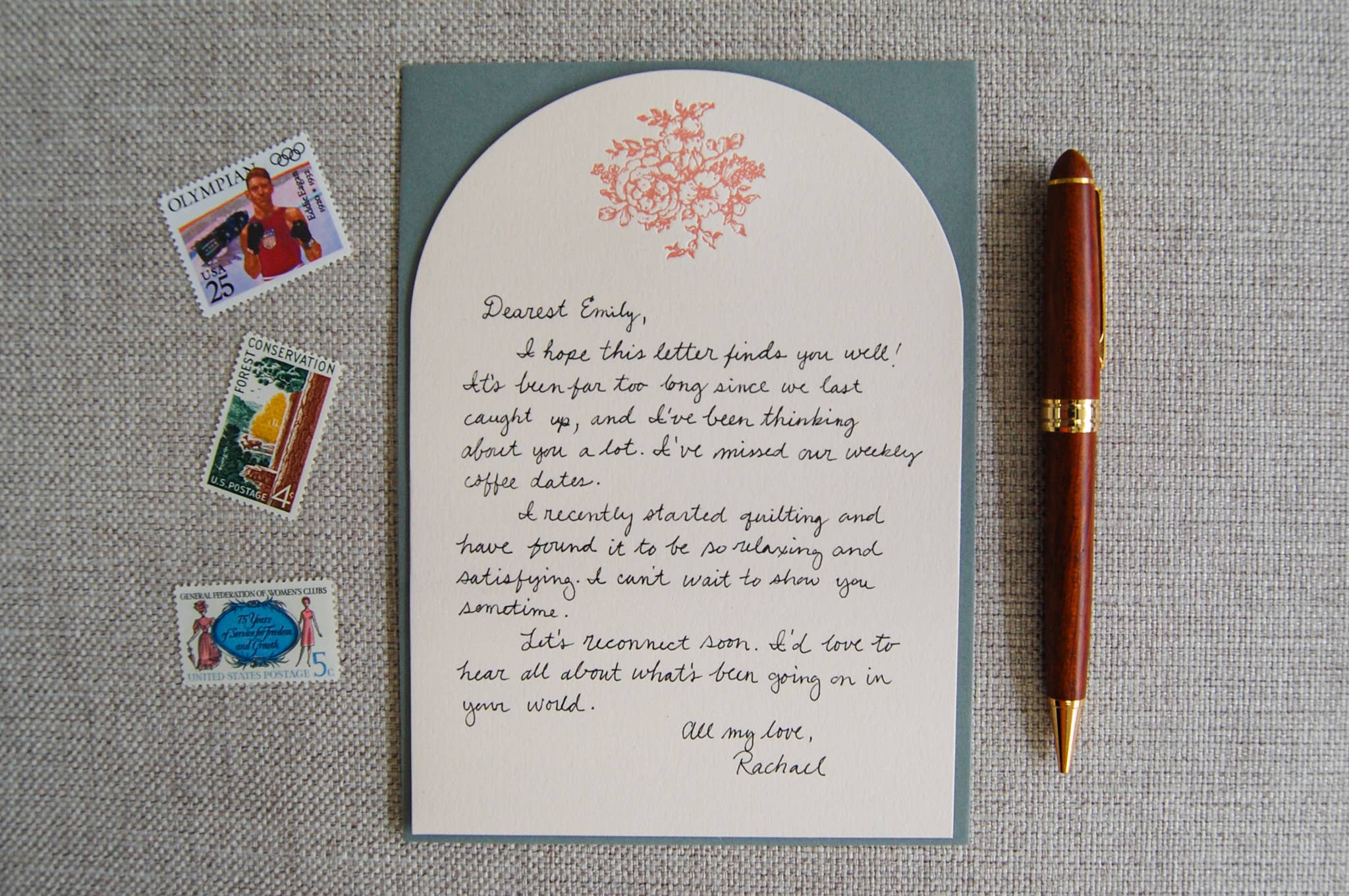 Pistachio Press - Vente Assortiments de papeterie/cartes - Ensemble de papeterie florale1