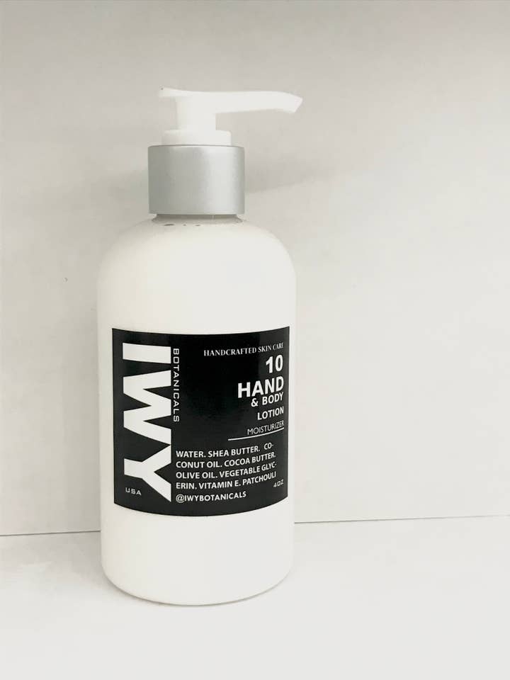 HAND/BODY LOTION for wholesale by IWY BOTANICALS