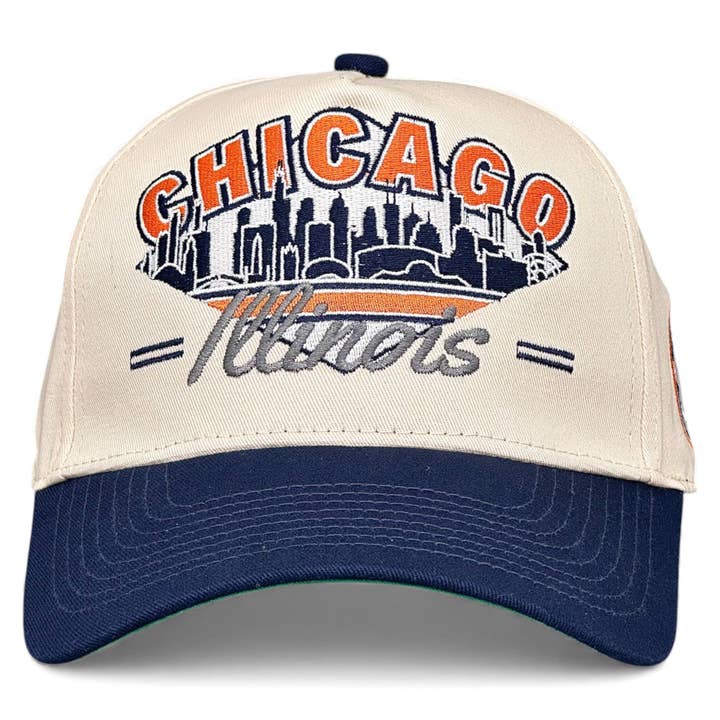 Chicago Snapback - The Ditka for wholesale by Shells Vintage Hat Co.