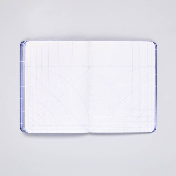 nuuna - Wholesale Notebook - Break The Grid Blue - Notebook S A6| 82 Creative Grids5