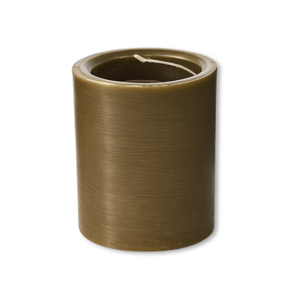 Afton Candle Inc - Wholesale Pillar Candle - Amber and Moss0