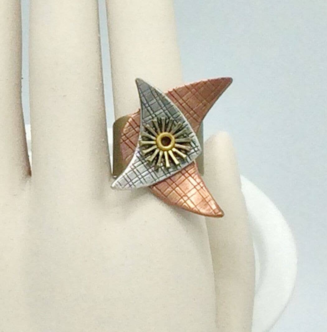 Alchemy Inc - Wholesale Cocktail/Statement Ring - Mid Century Ring - R671