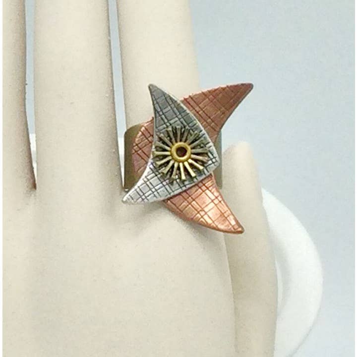 Alchemy Inc - Wholesale Cocktail/Statement Ring - Mid Century Ring - R671