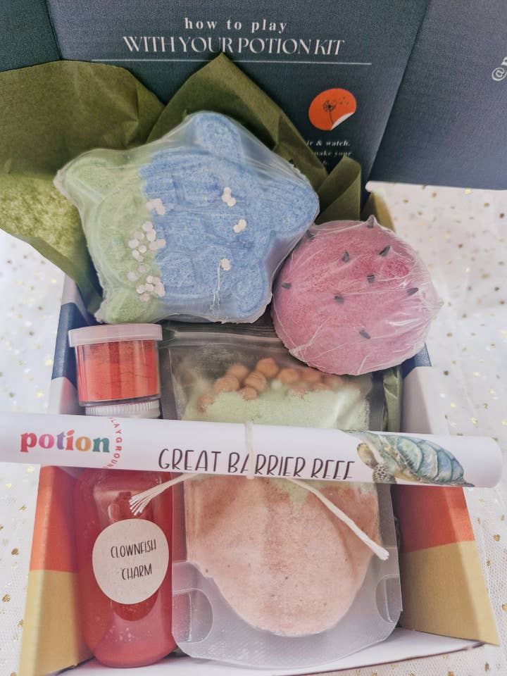 Dryckessats - Stora Barriärrevet-tema för wholesale av Potion Playground