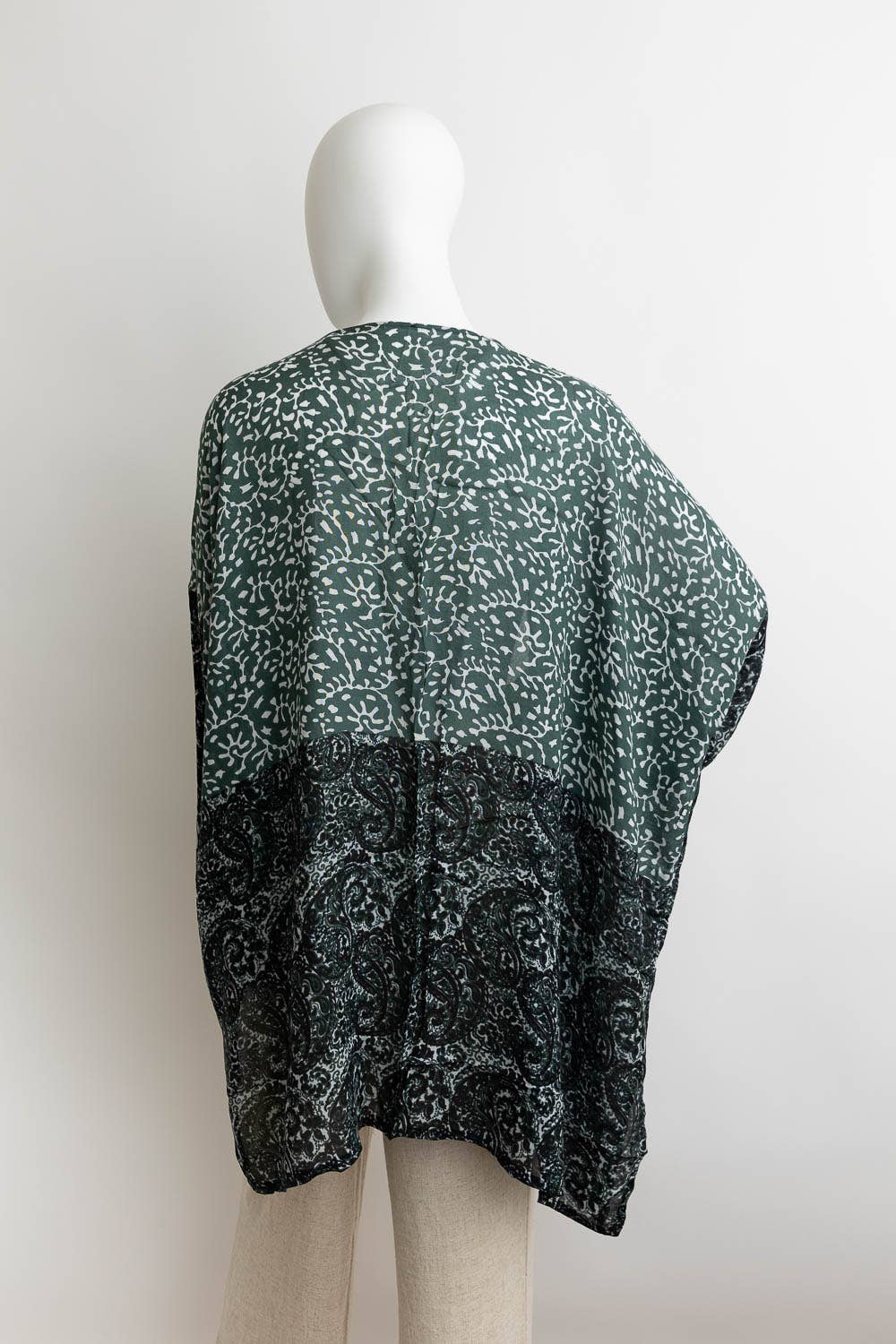 Leto Accessories - Vente Kimono – femme - Kimono d'été léger à motifs multiples1