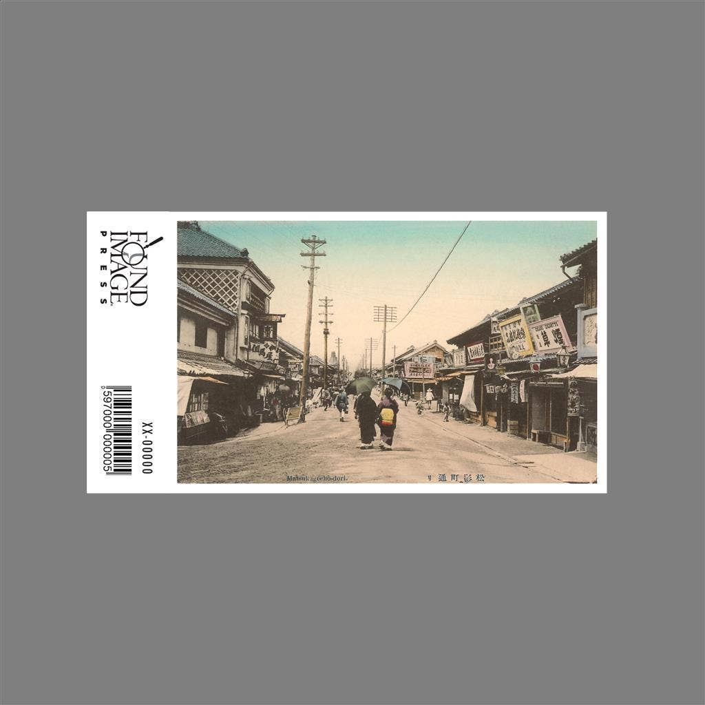 Found Image Press – wholesale Klistermärke – Klistermärke JN-307 Matsukagocho-dori1