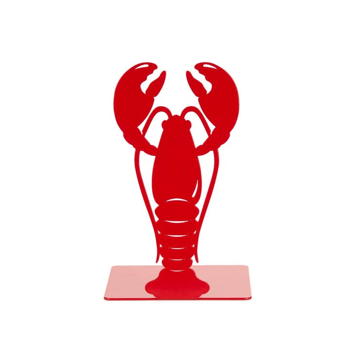Balvi - Wholesale Book Holder - Bookend, Lobster, red, metal7