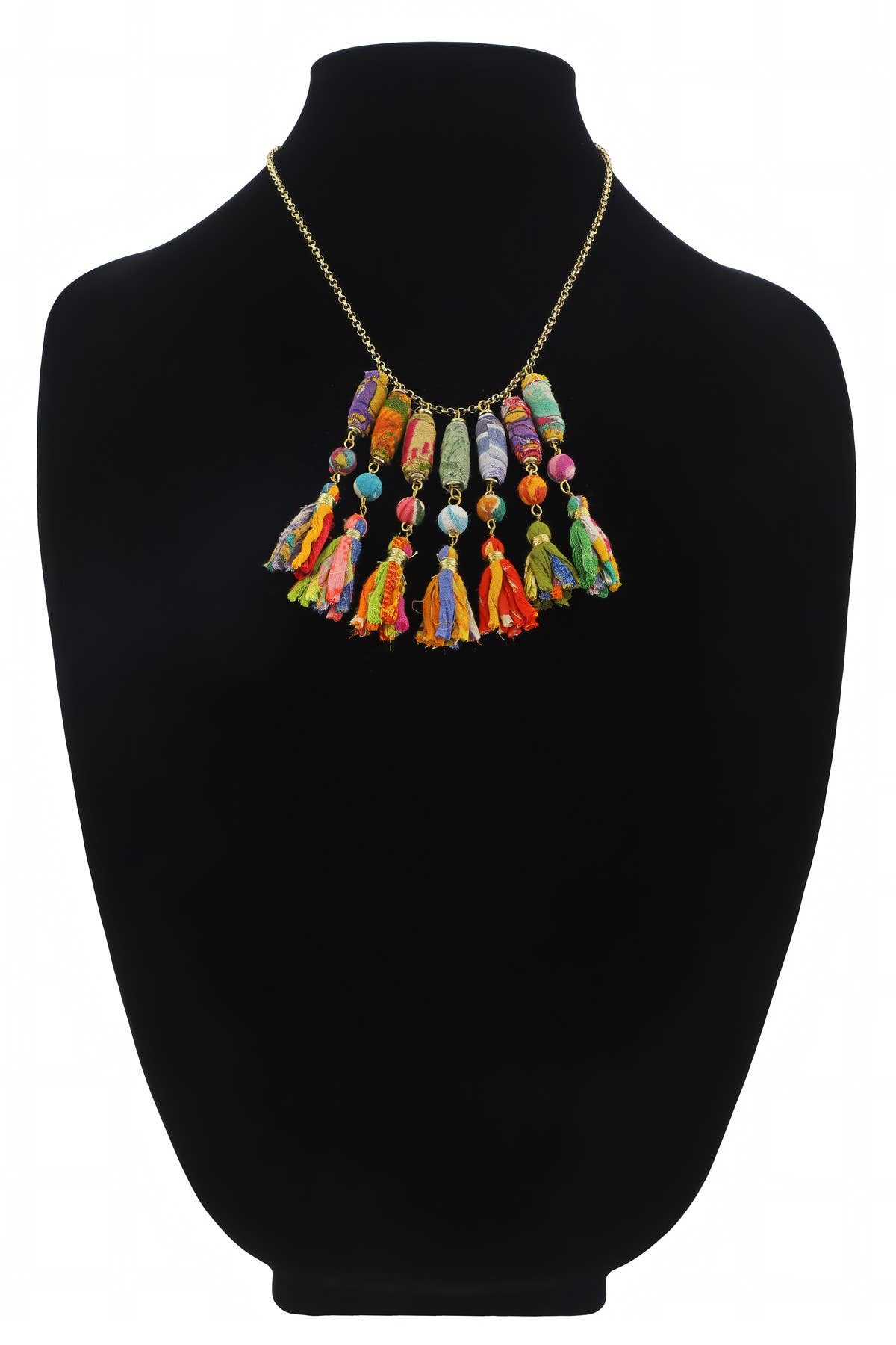 MULTI (MUL) Collier à pampilles multiples fait main  en vente sur Faire2