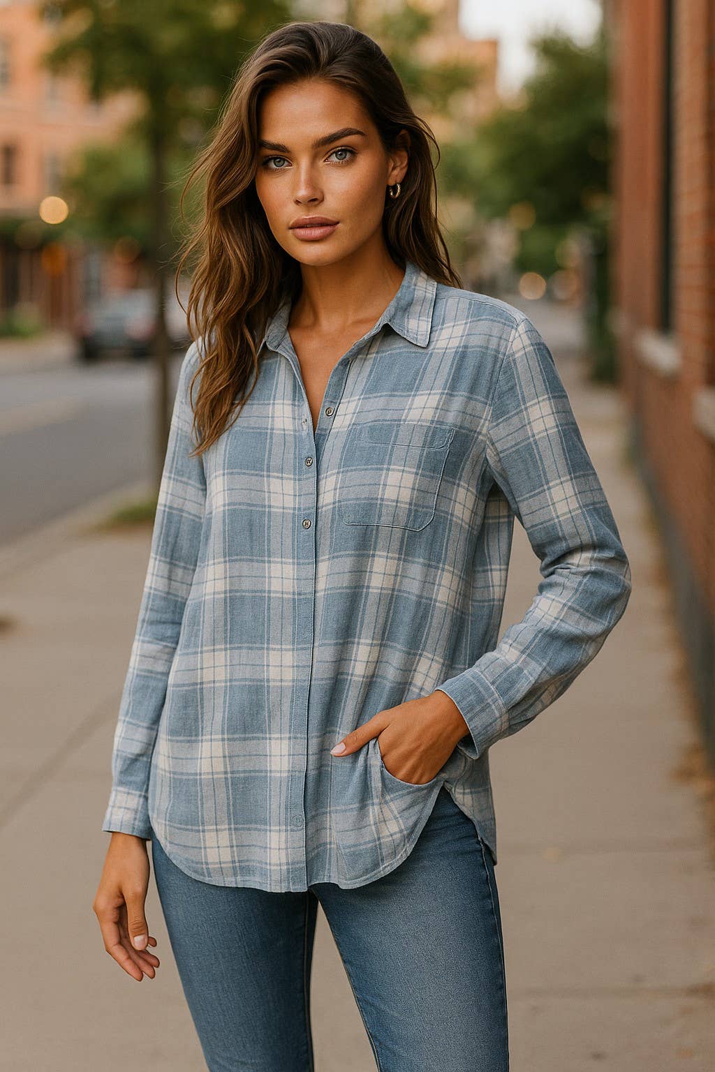 A Woman we Love - Venta al por mayor Camisa con botones - Mujer - Nuevo lote de 20 camisas otoño/invierno4