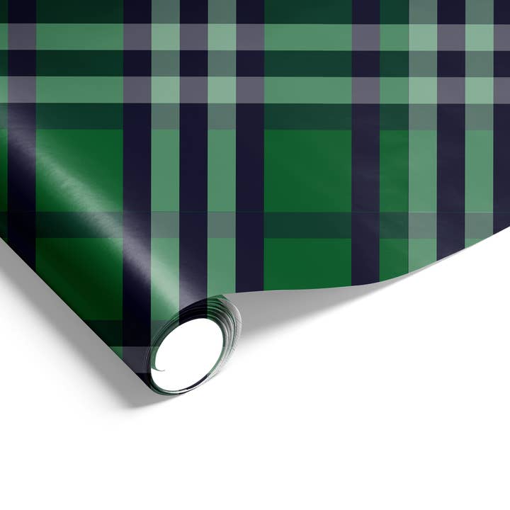 Blue Tartan Runner | JOSIL Paperie for wholesale by JOSIL Paperie & Gift