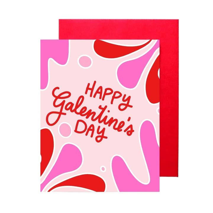 Cartão de Saudação Dia da Galentim por atacado de Pretty Peacock Paperie - Women's Empowerment