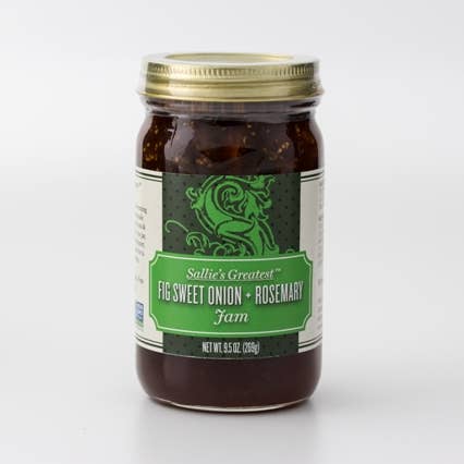 5 oz. Vijgen zoete ui +rozemarijnjam voor wholesale door Sallie's Greatest