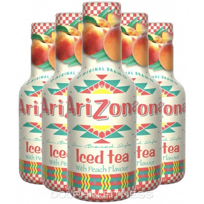 123bonbon – wholesale Iste – AriZona iste med persikosmak, 6 x 0,5 l1