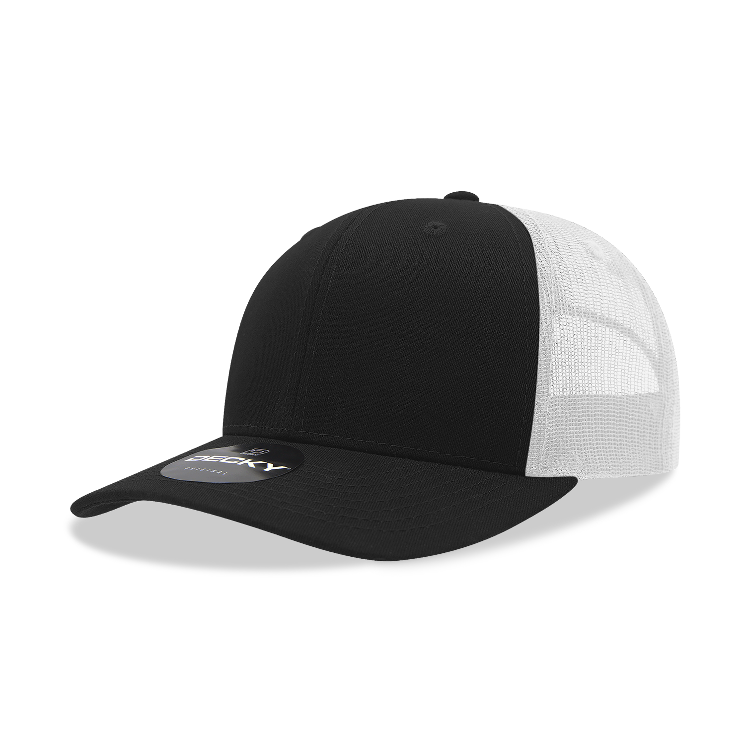 The Park Wholesale - Vente Casquette de camionneur – unisexe - Casquette Trucker classique Decky 6021, 6 panneaux, style mid pro75