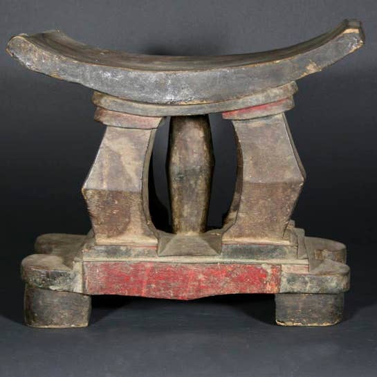 Akan Style Stool for wholesale by The Niger Bend