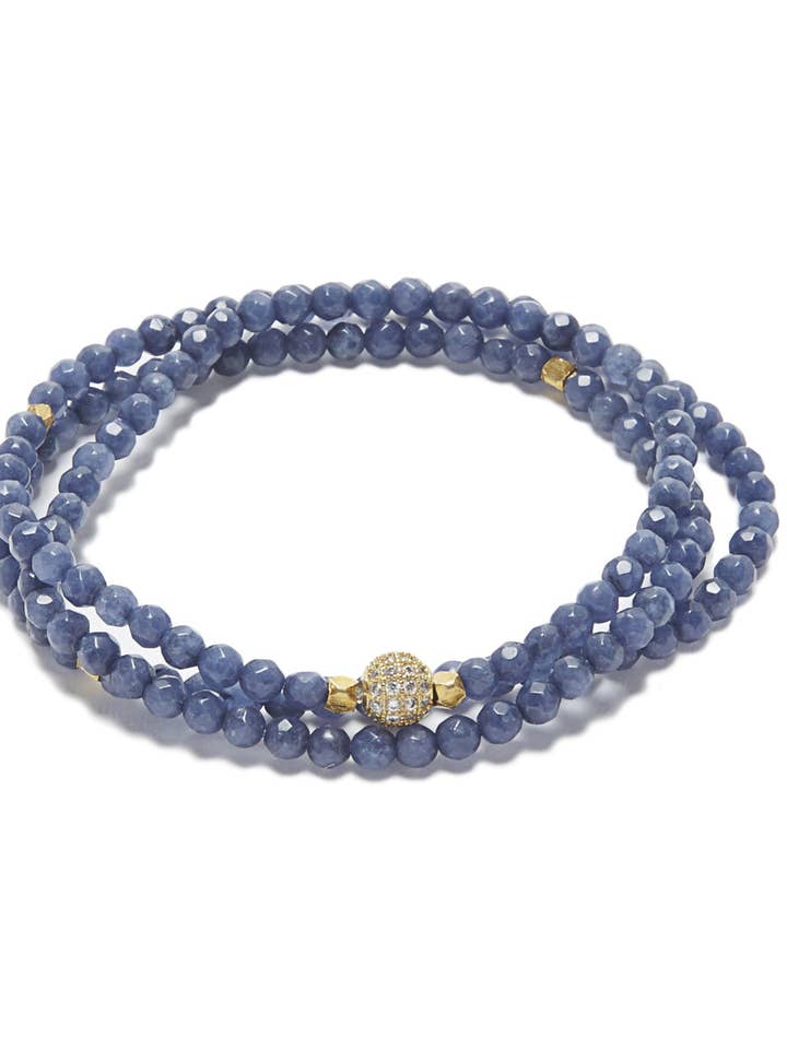 Triple Wrap - blue agate for wholesale by In2 design