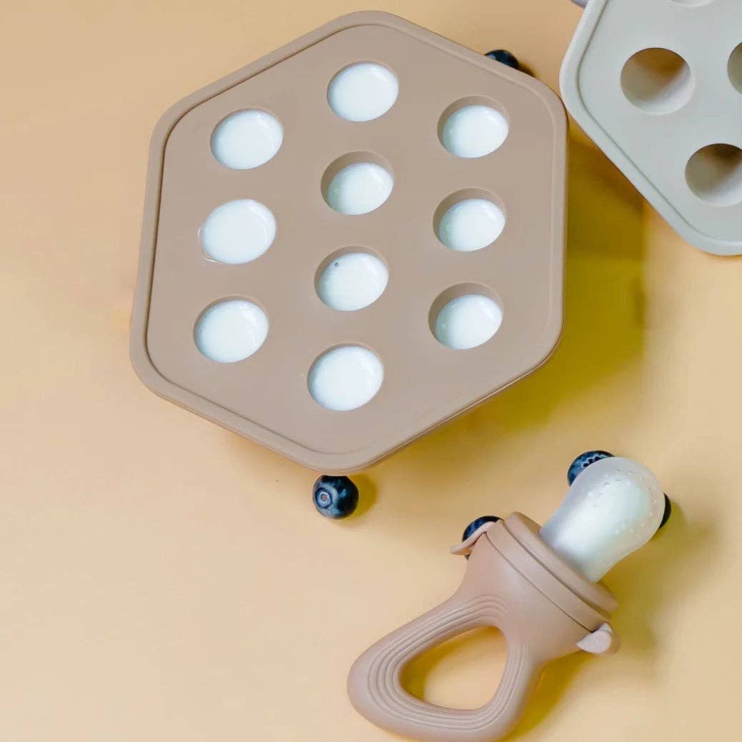 Tyhan - Wholesale Food Storage Cubes - Kids & Baby - Silicone Breast Milk Freezer Tray + Matching Feeder!3
