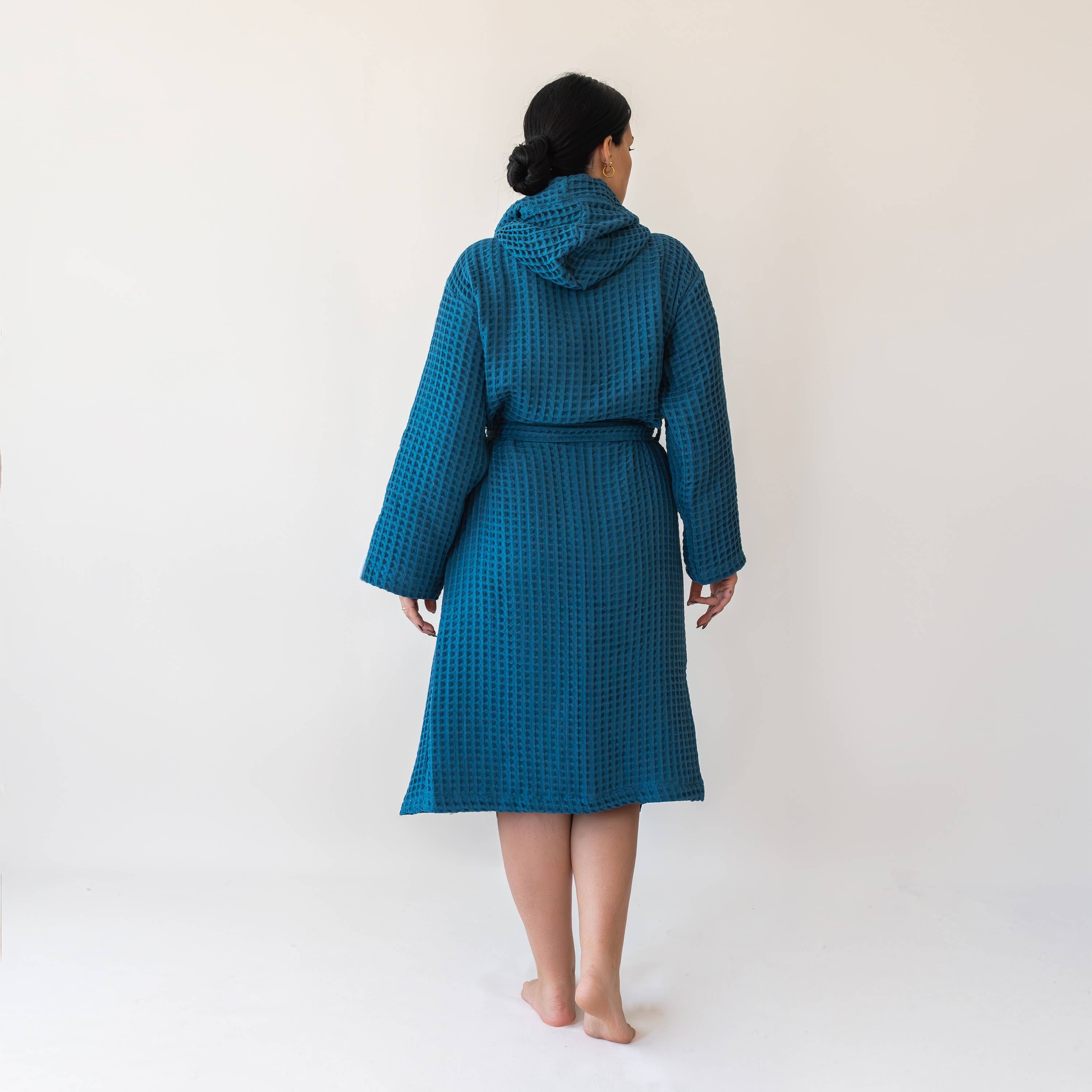 Vivamaison – Engroshandel Morgenkåbe - Unisex – Premium Vaflet Bomuld Badekåbe, Unisex Spa Komfort171