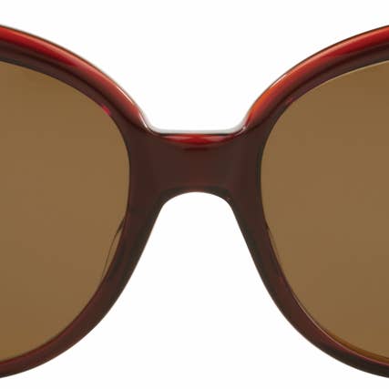 STATE Optical Co. - Wholesale Sunglasses - Women's - Lill Sun Chic Oversized Women's Sunglasses in Blood Orange