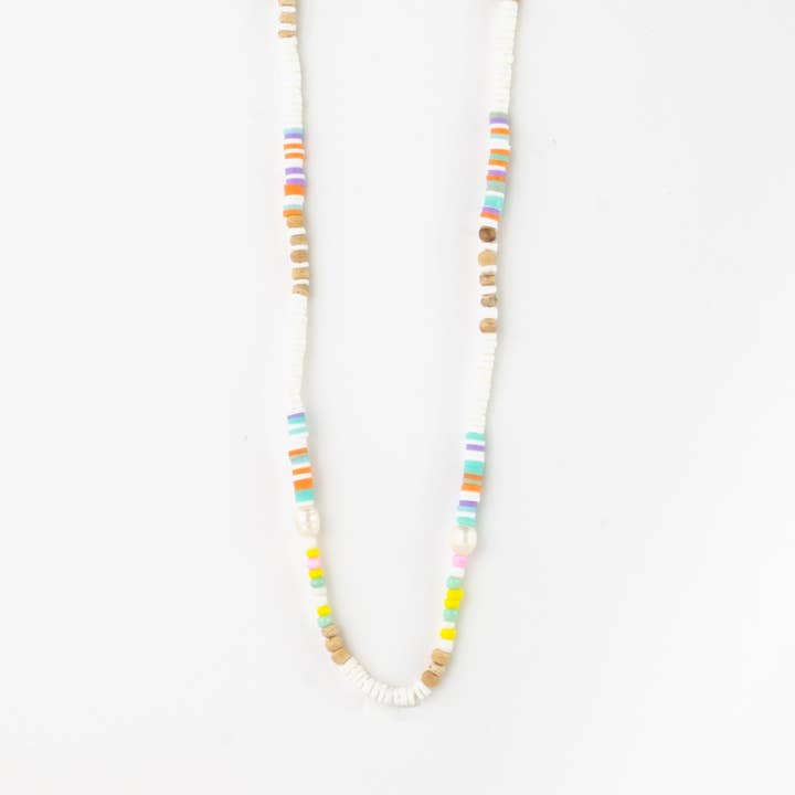 Pineapple Island – wholesale Beaded/pearl necklace – Mentawai Islands Surfer Necklace3