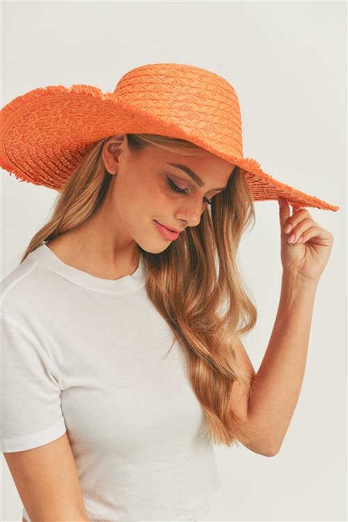 MYS Wholesale Inc - Wholesale Straw Hat - Women's - Solid Summer Floppy Sun Hat12