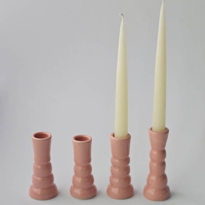 Bad Dogs Studio - Wholesale Candle Holder - Wiggly Candlestick • Colorful Ceramic Taper Candle Holder8
