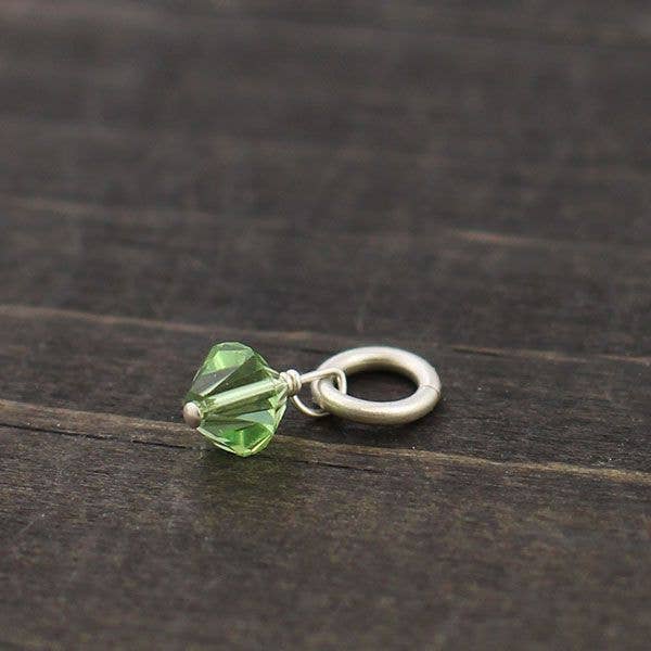 The Vintage Pearl - Wholesale Individual Charm/Pendant - Birthstone Swarovksi Crystal Charms7