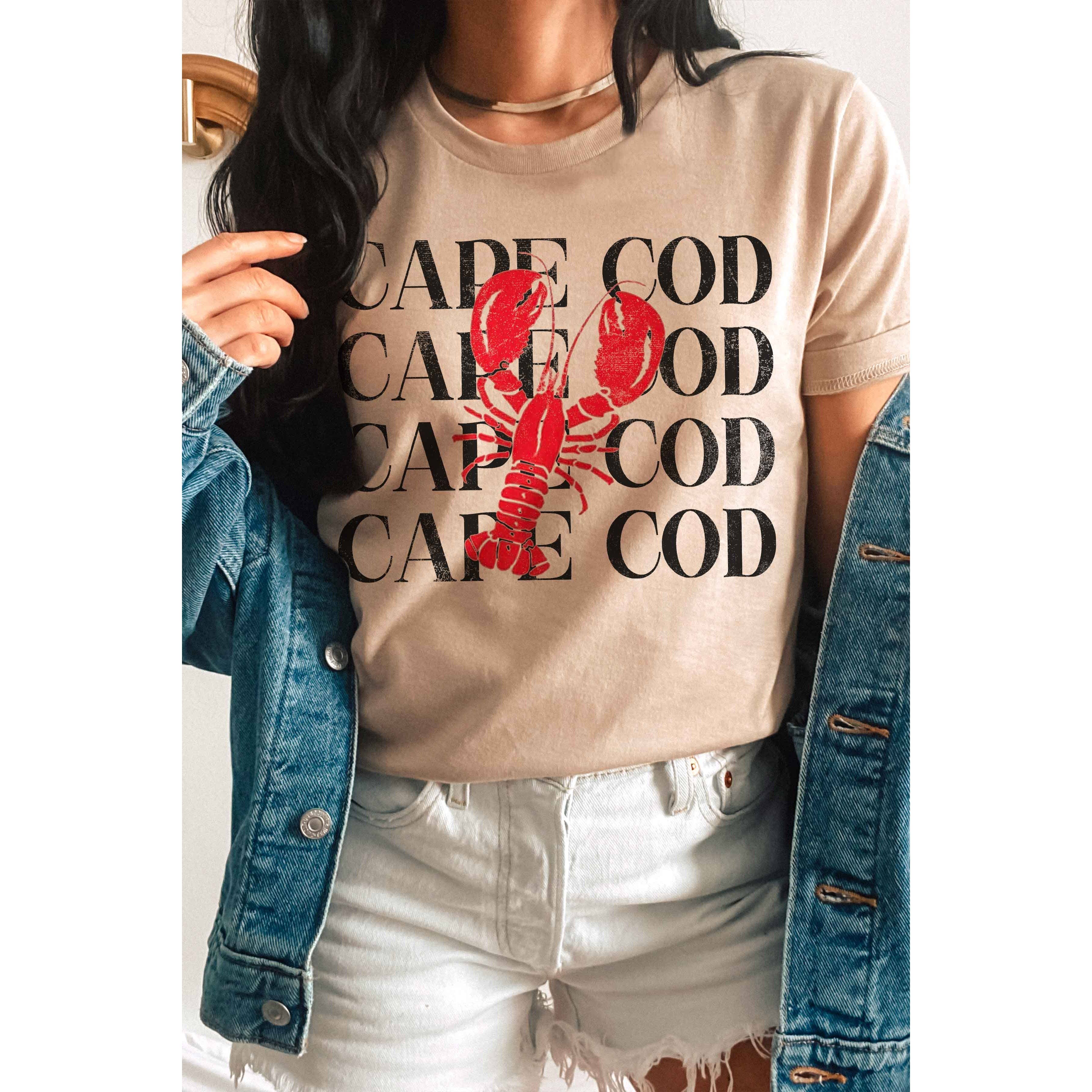 BLUME & CO. - Wholesale Screen Printed T-Shirt - Women's - CAPE COD Graphic Tee1