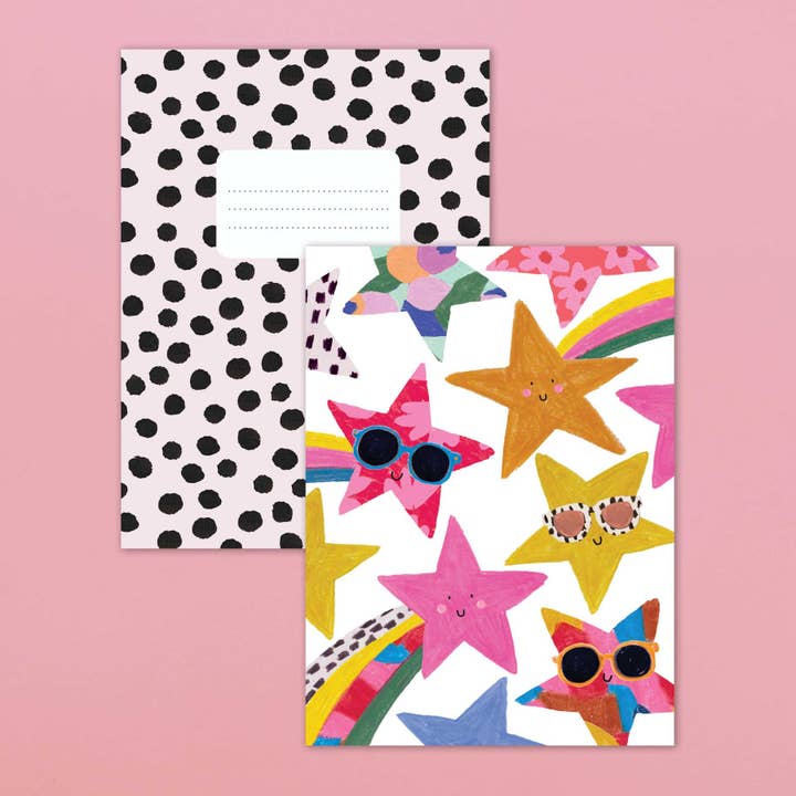 SKETCH3 - Vrolijke sterren/zwart-wit spot voor wholesale door Stop the Clock Design