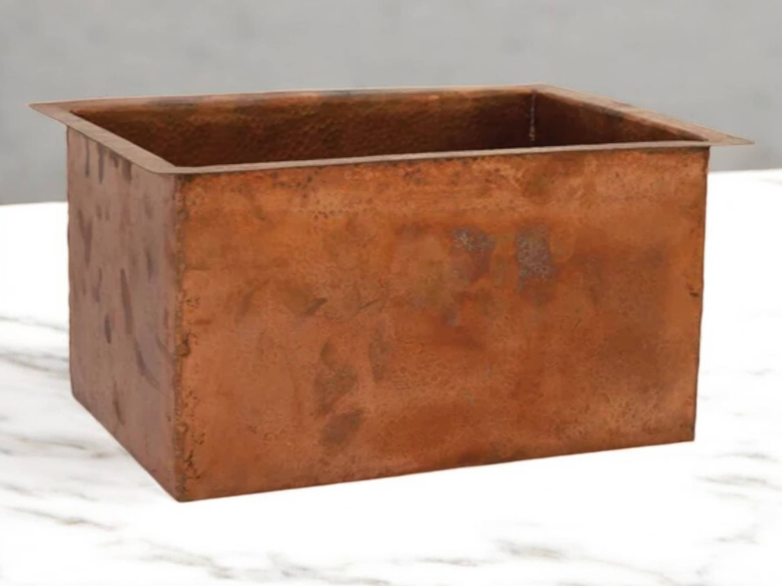 Moroccantastics - Wholesale Sink Strainer/Stopper - Undermount Hammered Copper Kitchen Sink0