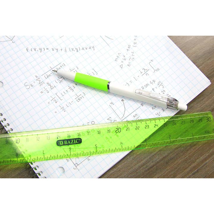 BAZIC Products - Wholesale Pencil - 0.7 mm Prism Mechanical Pencil w/ Ceramic High-Quality Lead