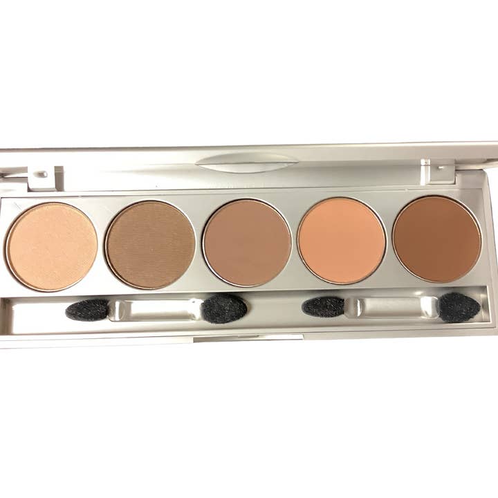 “In the Buff” Mini Palette for wholesale by BellaBella Cosmetics